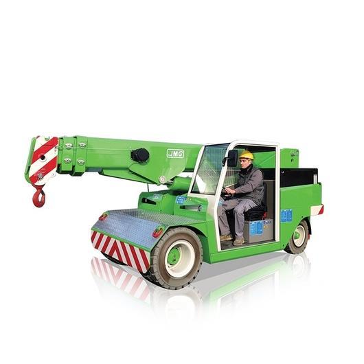 JMG MC120 crane with a 12-ton capacity